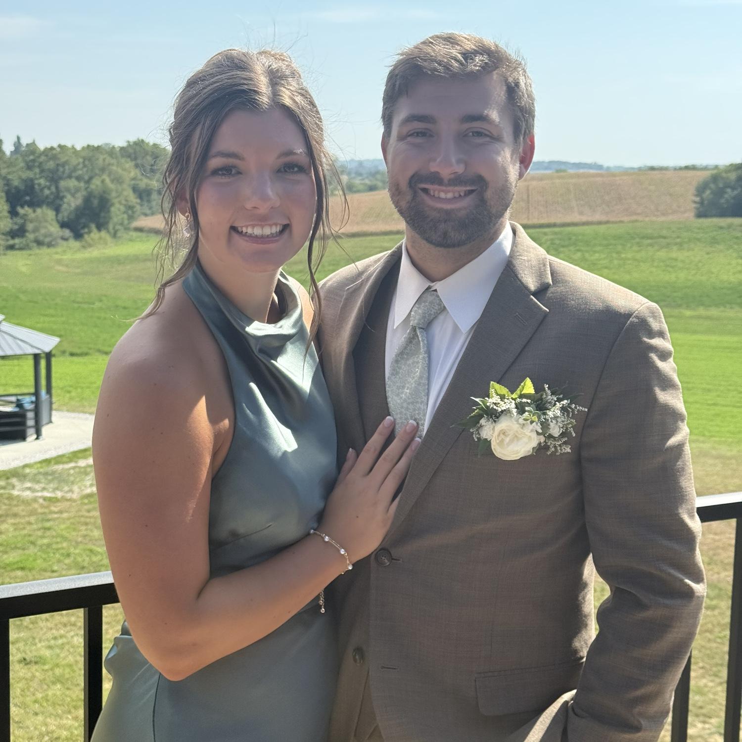 The Postel wedding was the best day — our best friends got married! (September 2025)