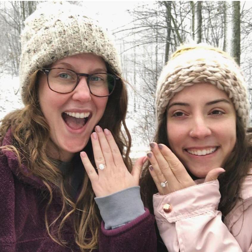 WE'RE ENGAGED!