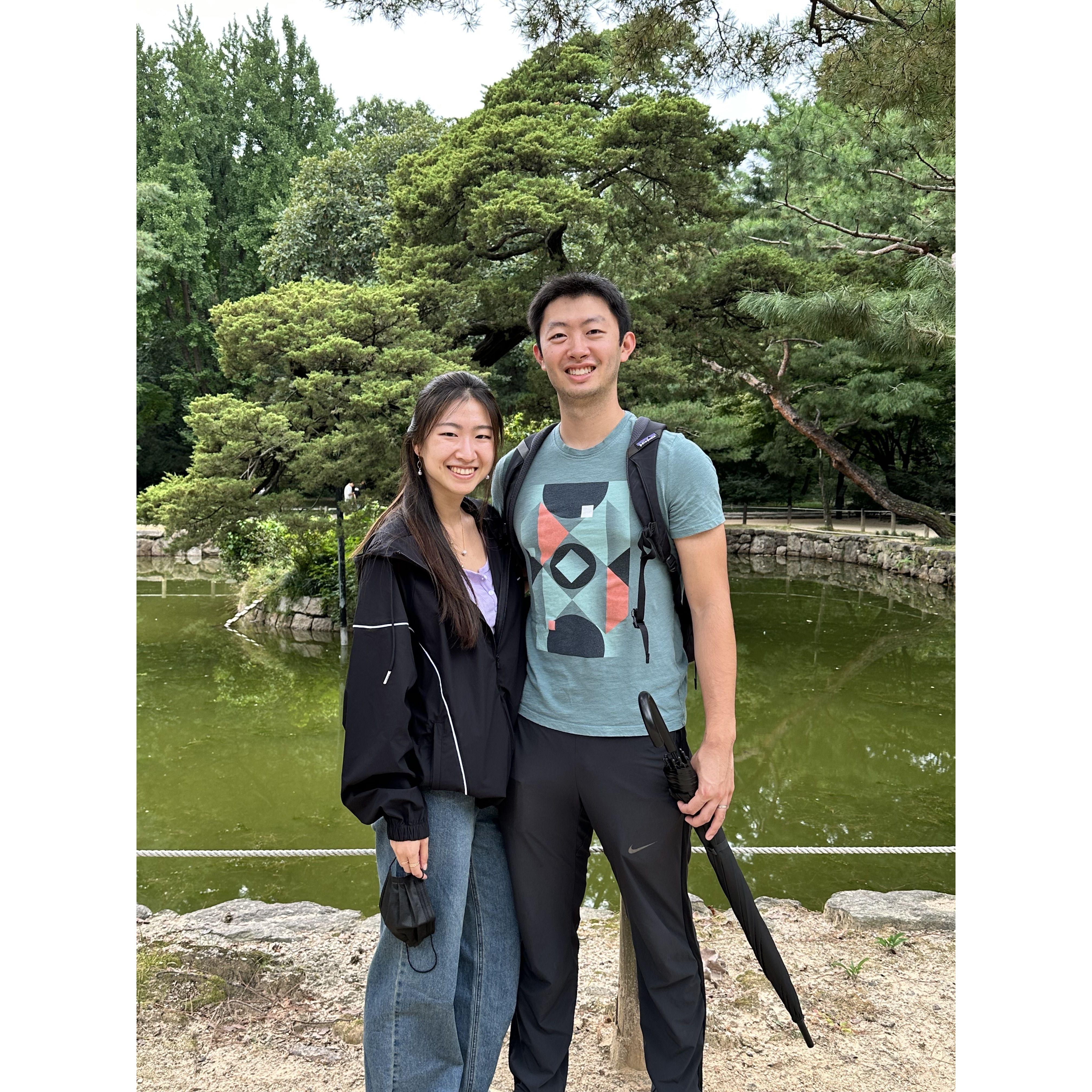 October 2022, Seoul - Fun fact! The Chinese girl + Korean guy couple who took this photo were super cute and kind. S/O to them, wherever they are!