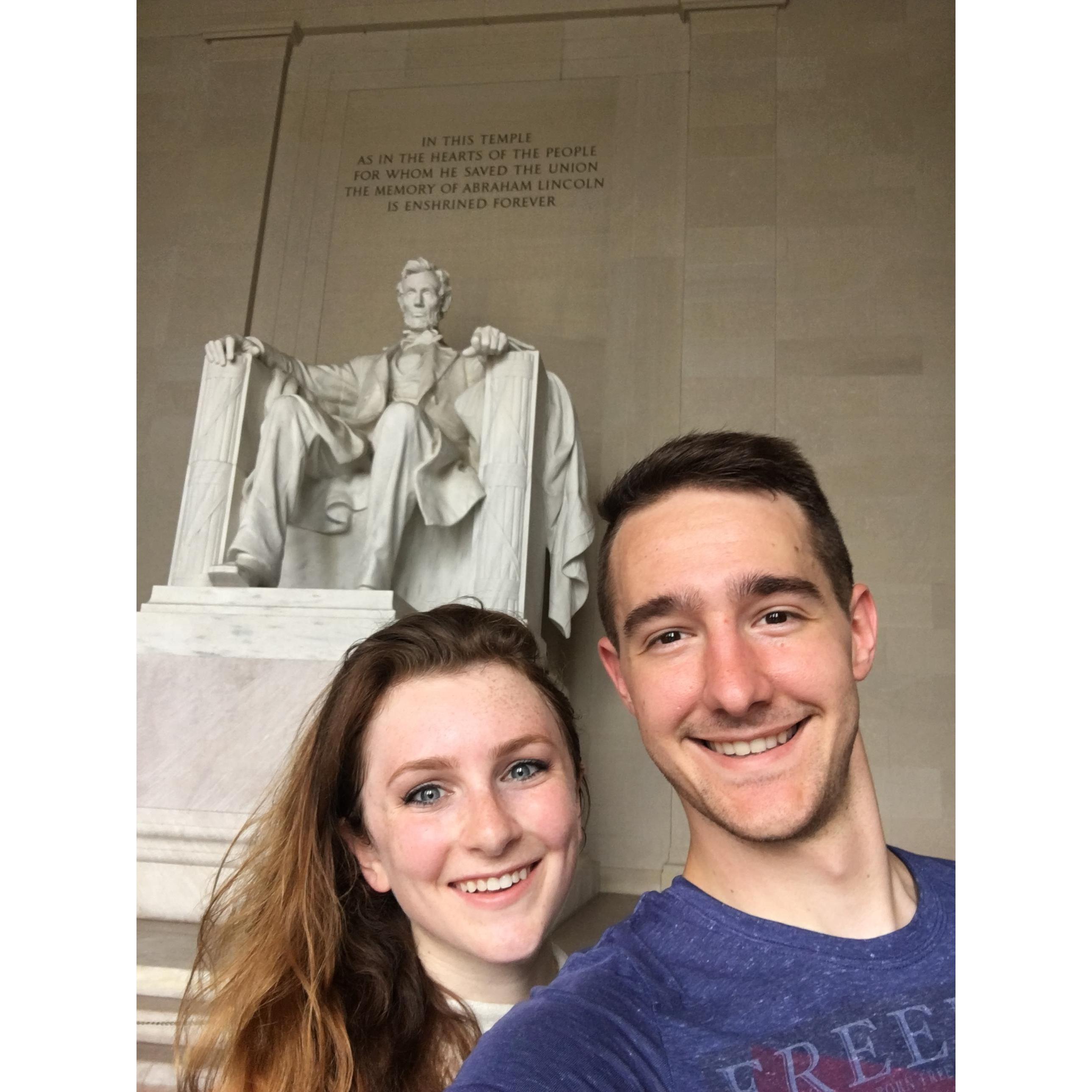 Trip Adventure: Washington DC. Finding Abraham Lincoln, and almost dying of heat exhaustion. lol