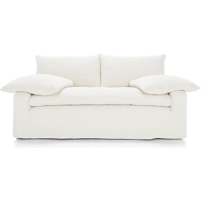 Ever Slipcovered Apartment Sofa