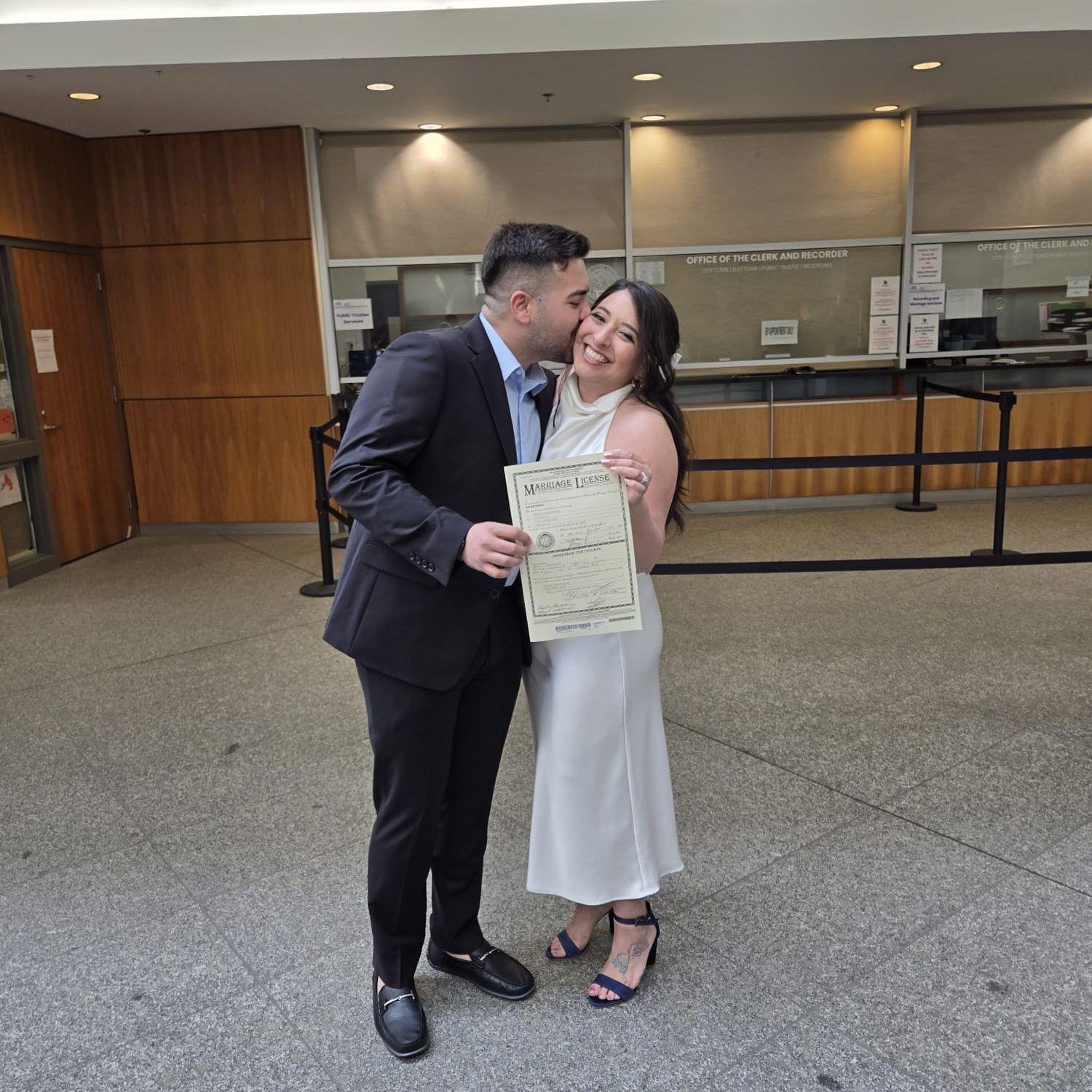 Yes, we eloped! Lol