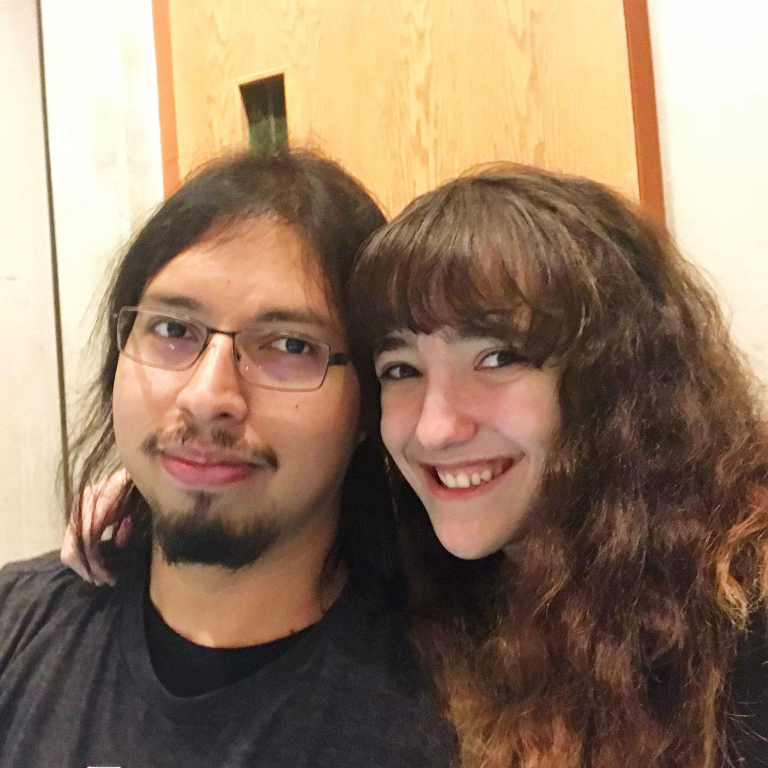 Our very first photo together!
