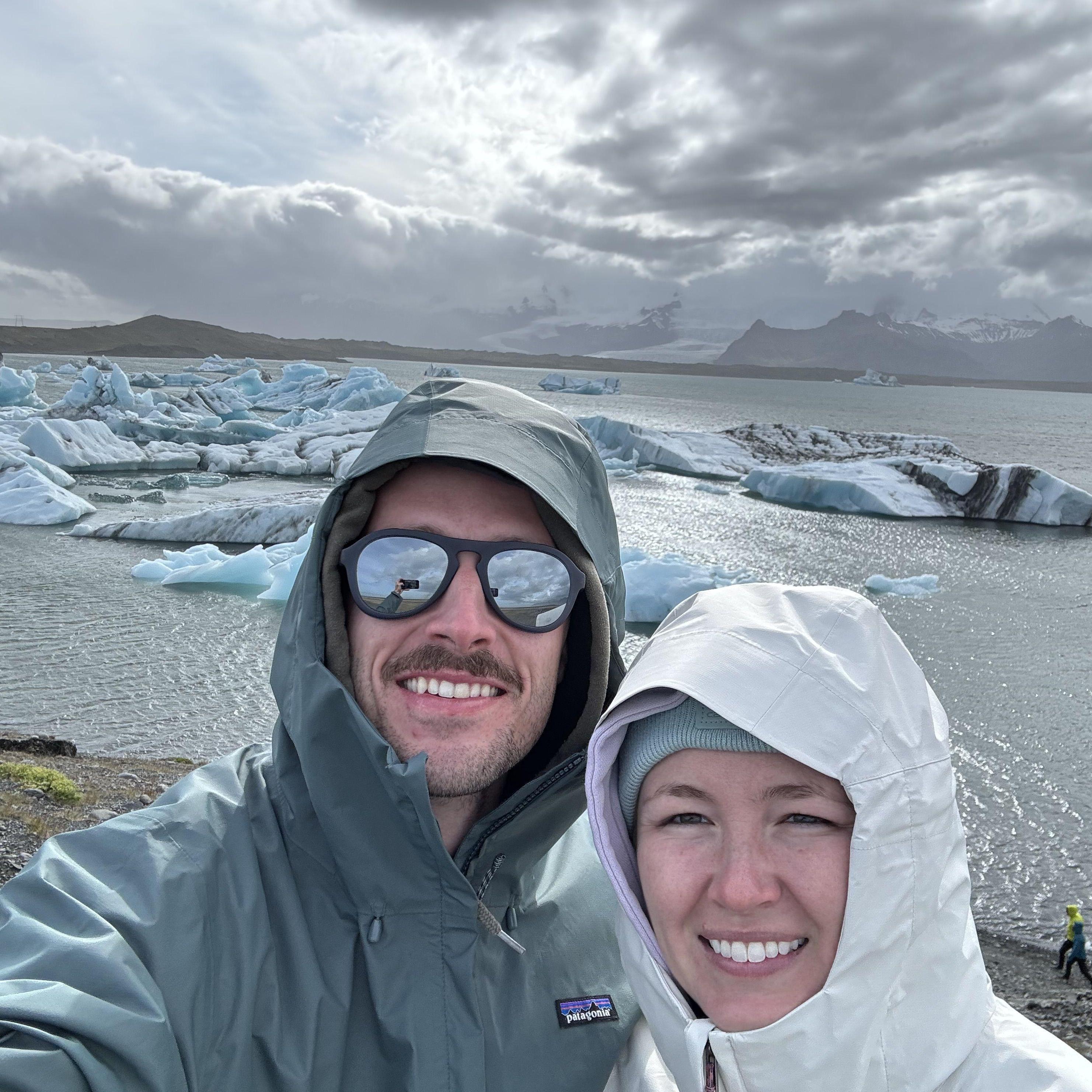 When we froze our butts off viewing glaciers in Iceland