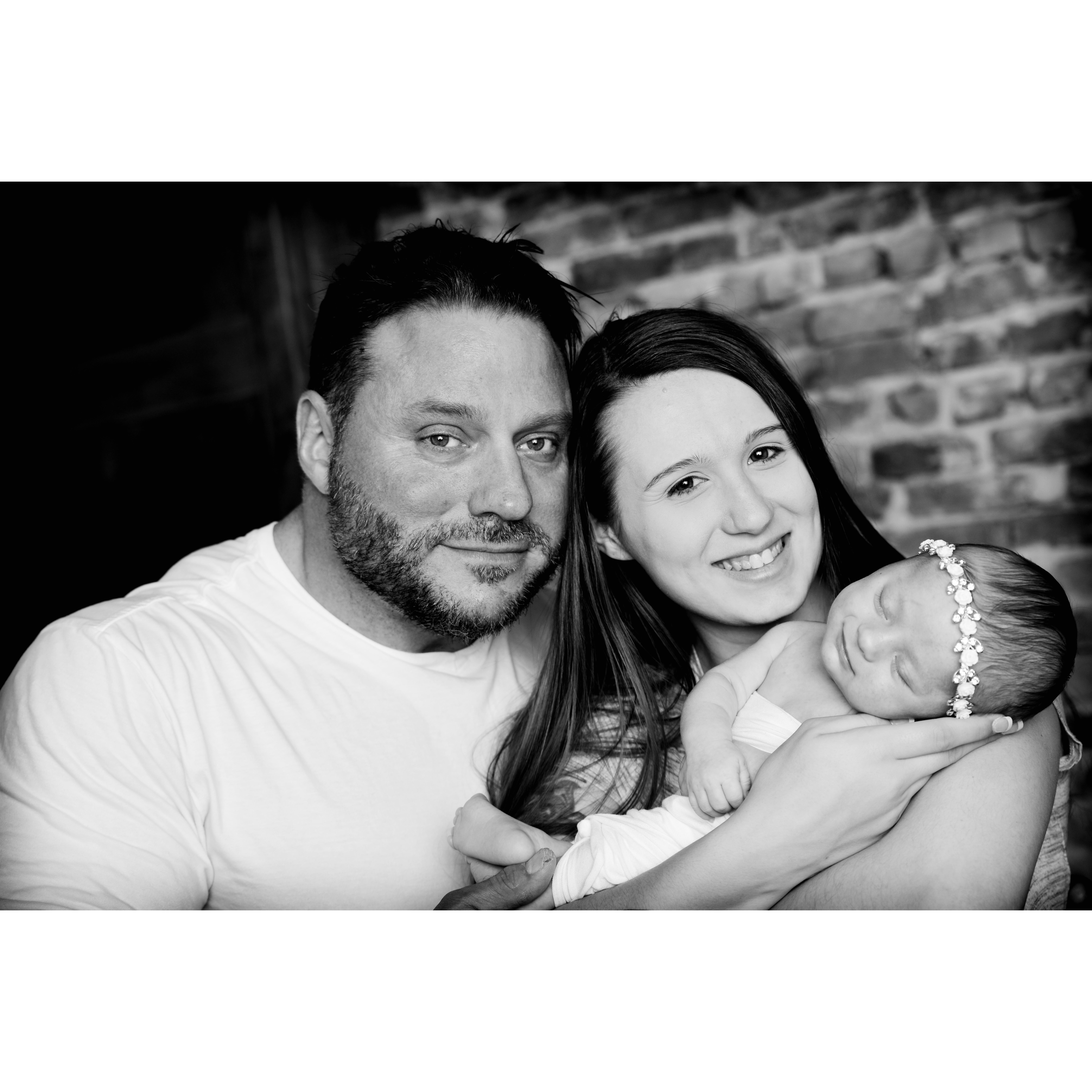 A great family photo of our little family - circa 2019