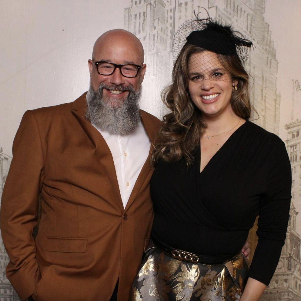 One of our first dates! We went to the Detroit Historical Museum Gala