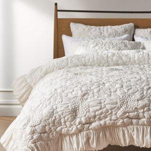 Dahlia Cotton Jersey Floral Quilt