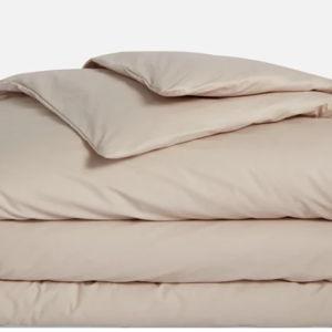 Classic Percale Duvet Cover Queen (Pebble Color)