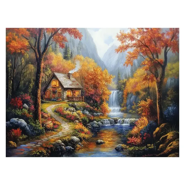 Sunsout Fall Landscape 1000 pc Jigsaw Puzzle 27051