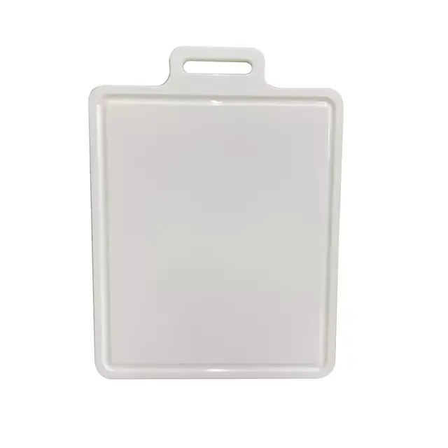 Simply Essential™ 20-Inch x 15-Inch Polypropylene Cutting Board in Beige