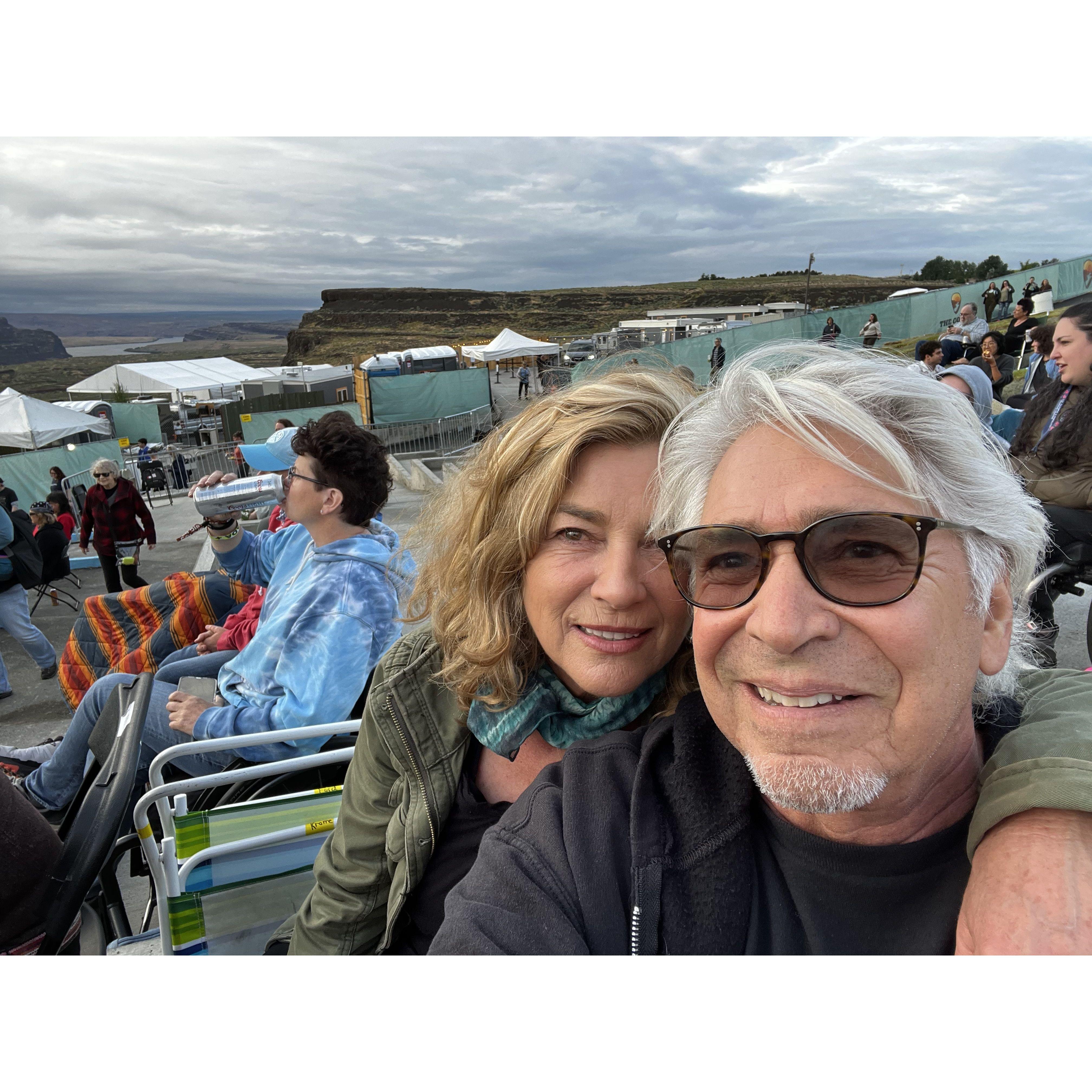 At the Gorge for Joni Mitchell Concert