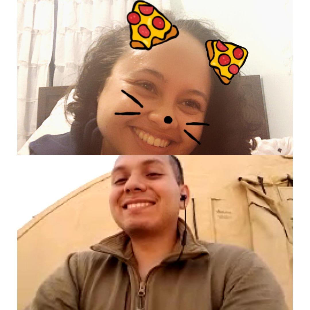Our first time being long distance (half a world away!) 2020