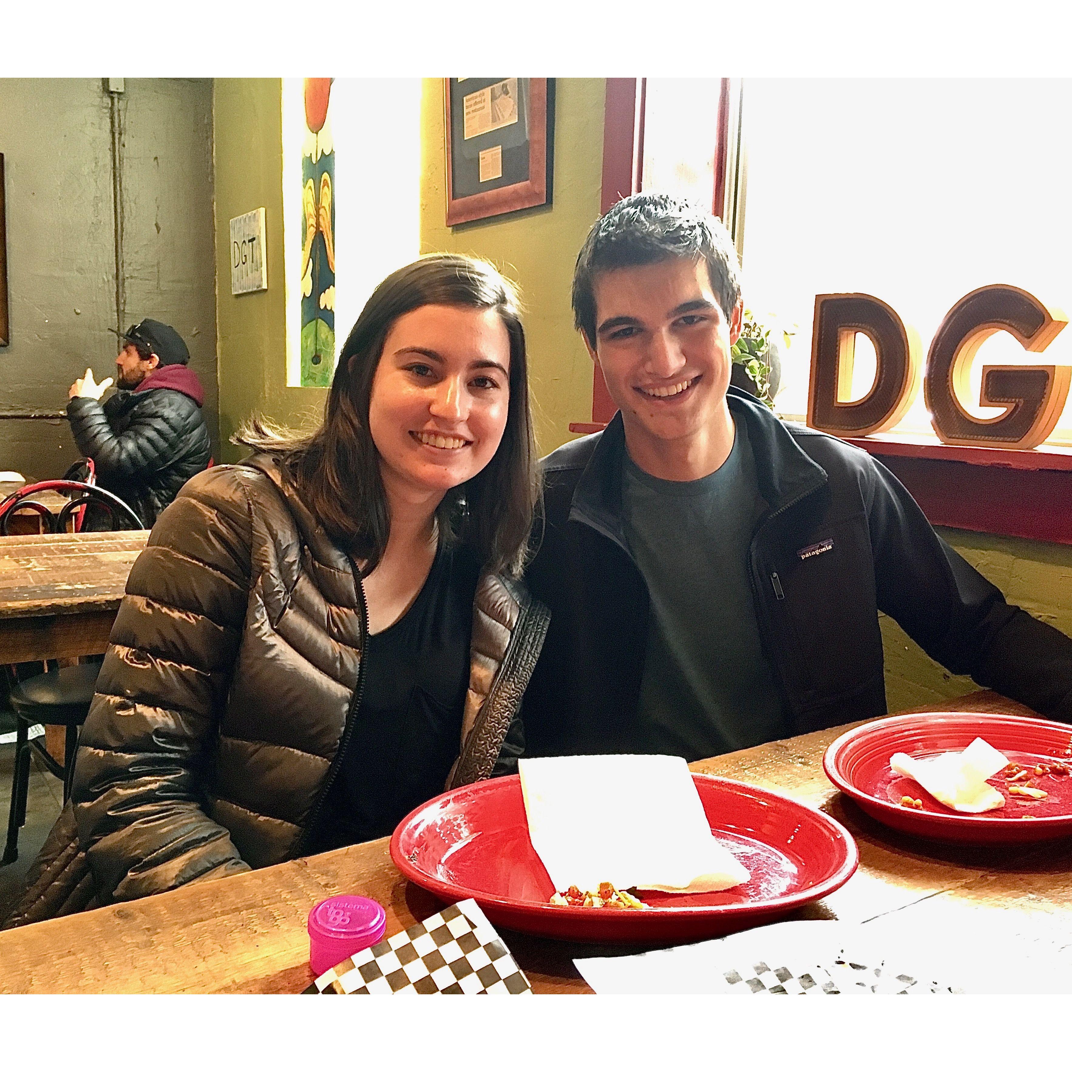 The day after November 3, 2018, when we first started dating