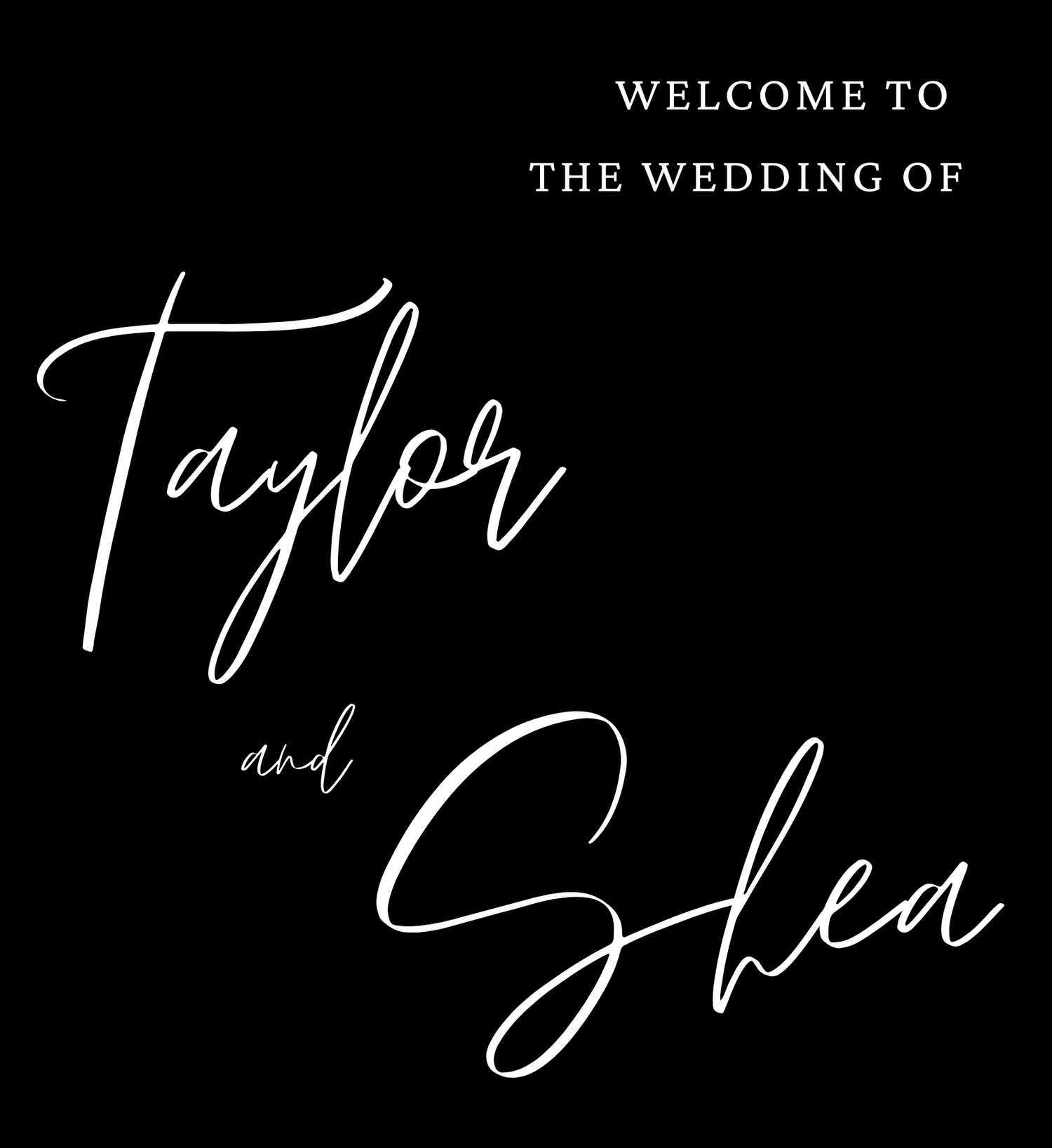 The Wedding Website of Shea Mason and Taylor Gregory