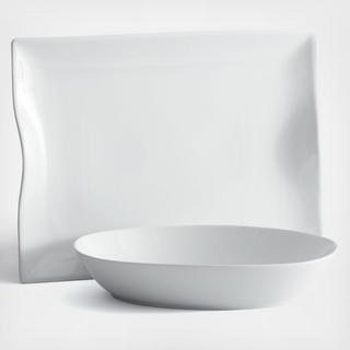 Everyday White 2-Piece Serving Set