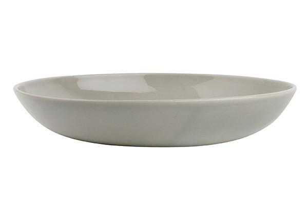 Shell Bisque Pasta Bowl (Set of 4) - Grey