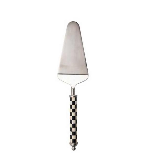 Mackenzie Childs- Courtly Check Supper Club Pie Server