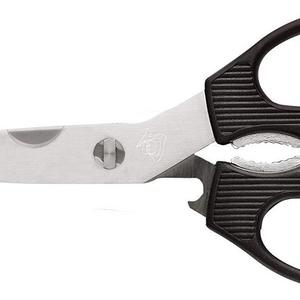 Shun DM7300 Multi-Purpose Shears, Black/Silver