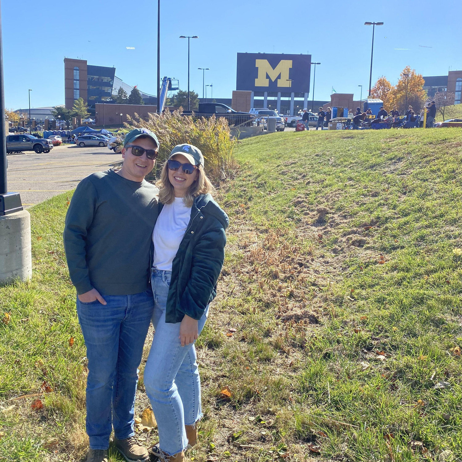 Dillon has become an honorary Sparty and attended his first Big 10 football game!