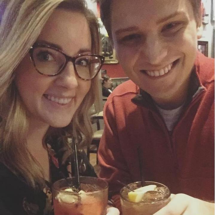 Celebrating after Ryan passed his bar exam!