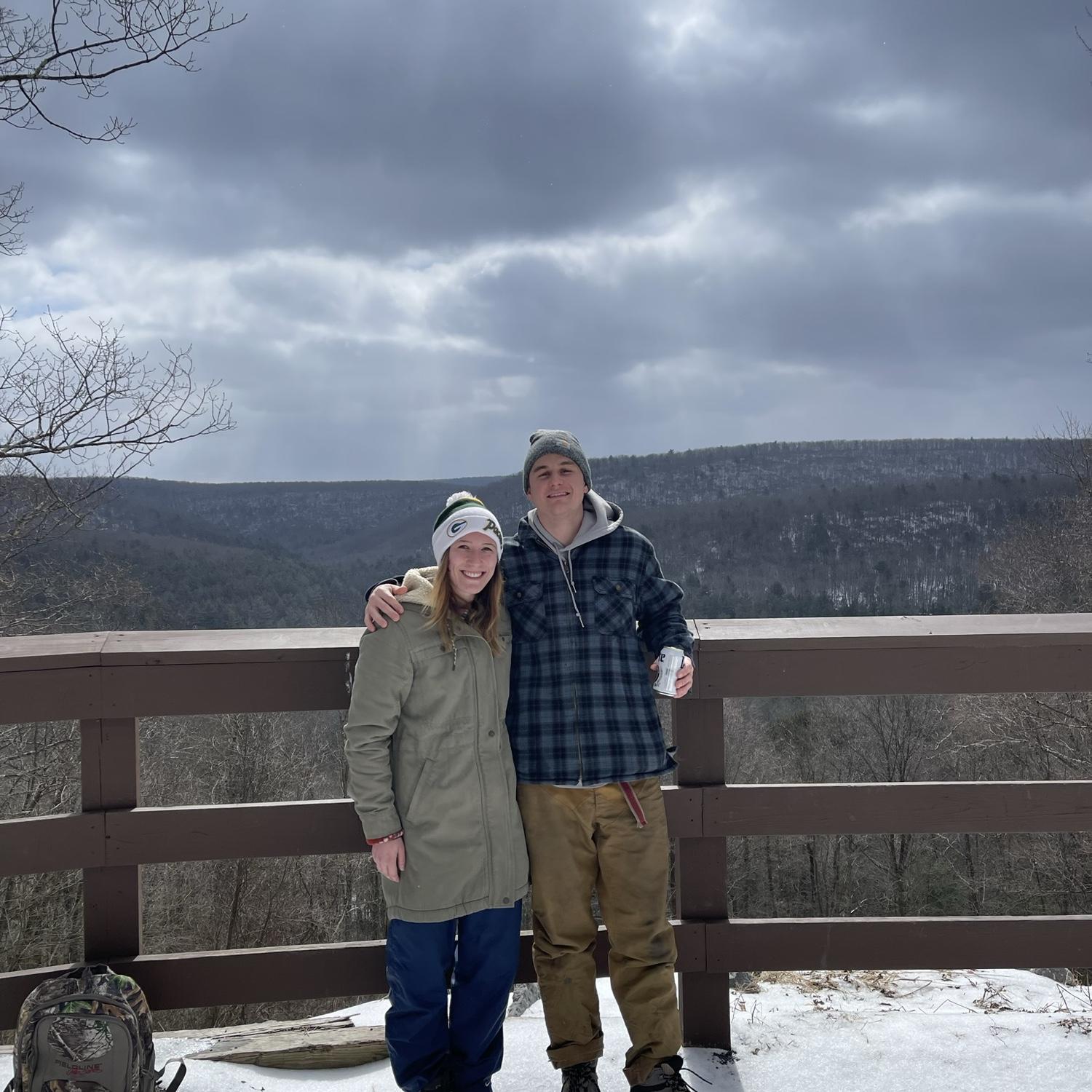 Exploring central PA with friends - Winter 2021!