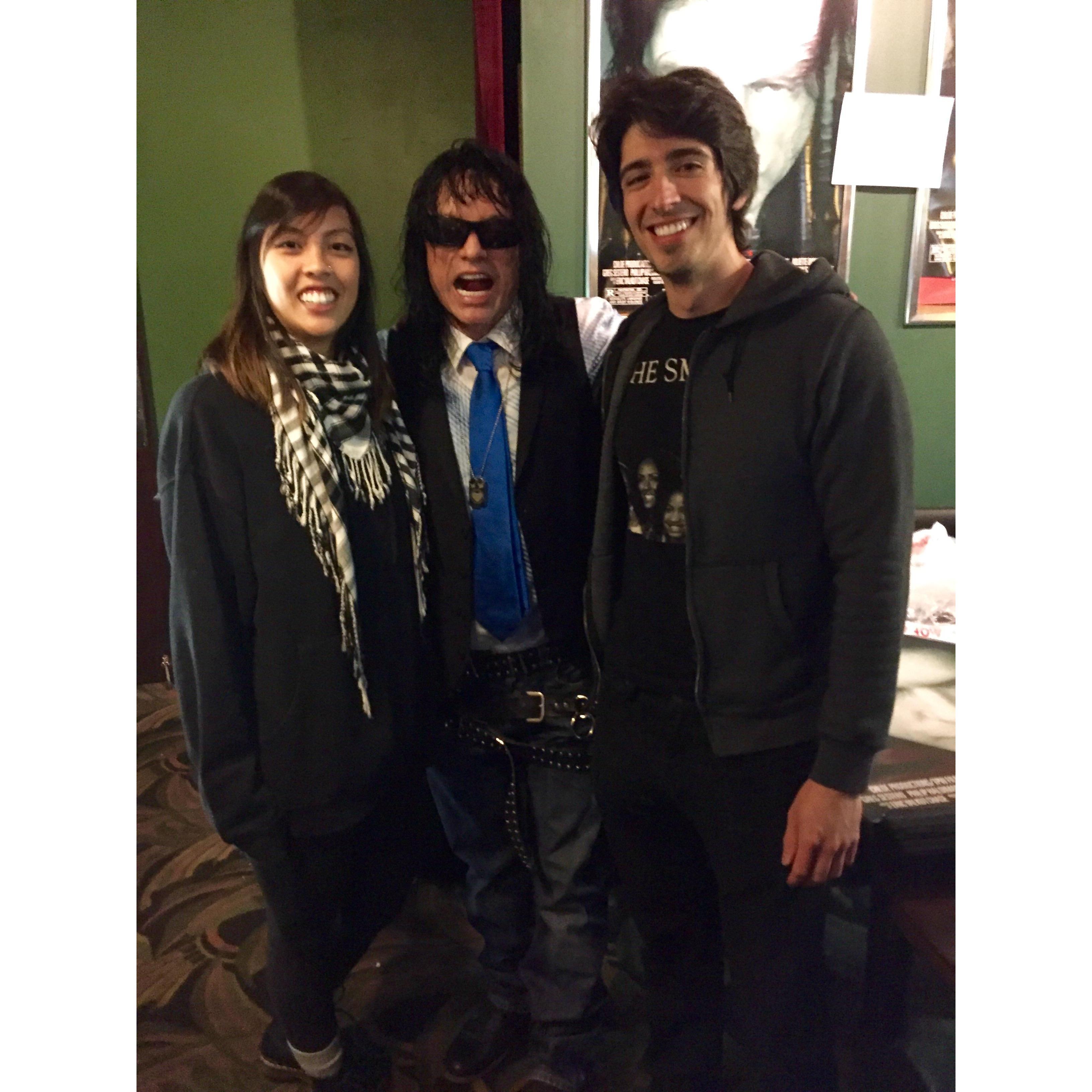 Meeting Tommy Wiseau, at a midnight showing of "The Room"