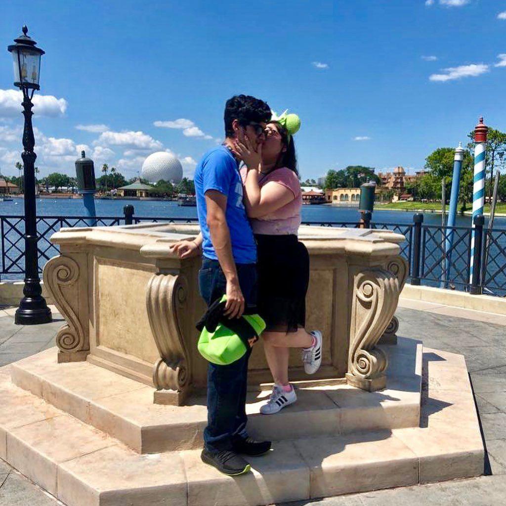 If anyone wanted a visual representation of what a 1 foot height difference looks like. This is it. Disney Epcot Orlando. May 2019.