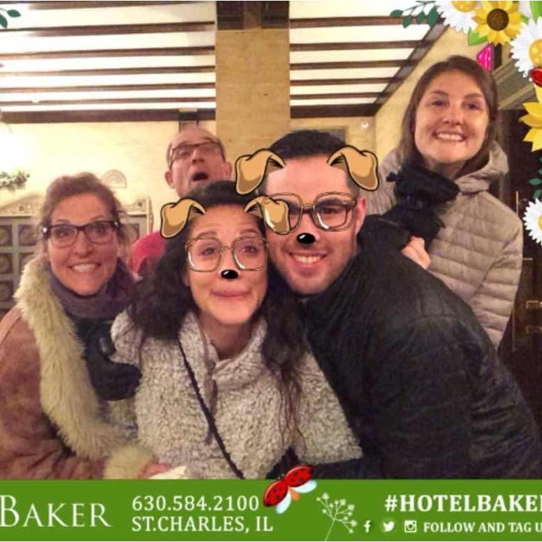 Christmas visiting Abby's family- we finally toughed out the cold weather to go back to Chicago to see Mama and Papa Lyle's hometowns! -Hotel Baker, St. Charles, Chicago.