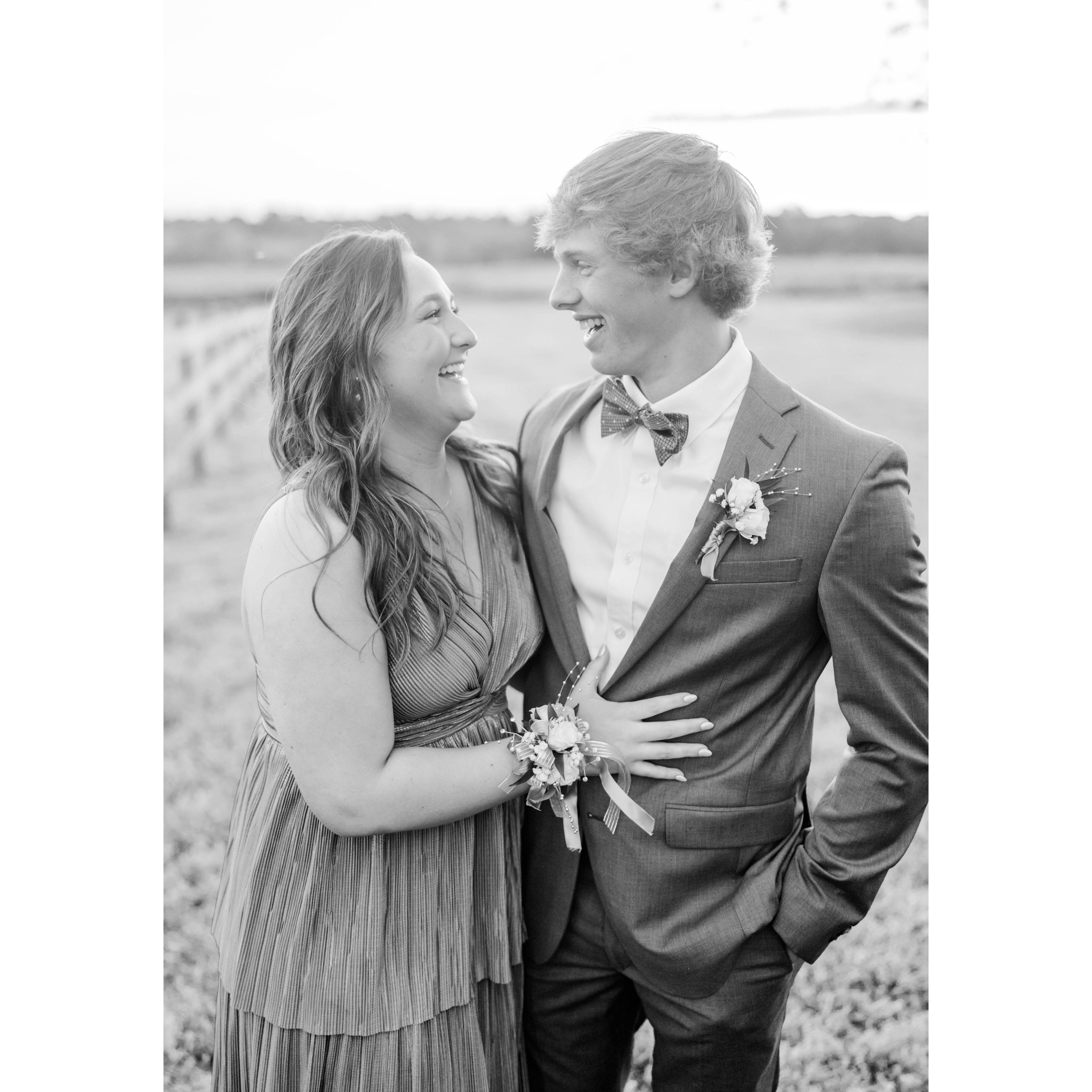 Joseph's senior prom!