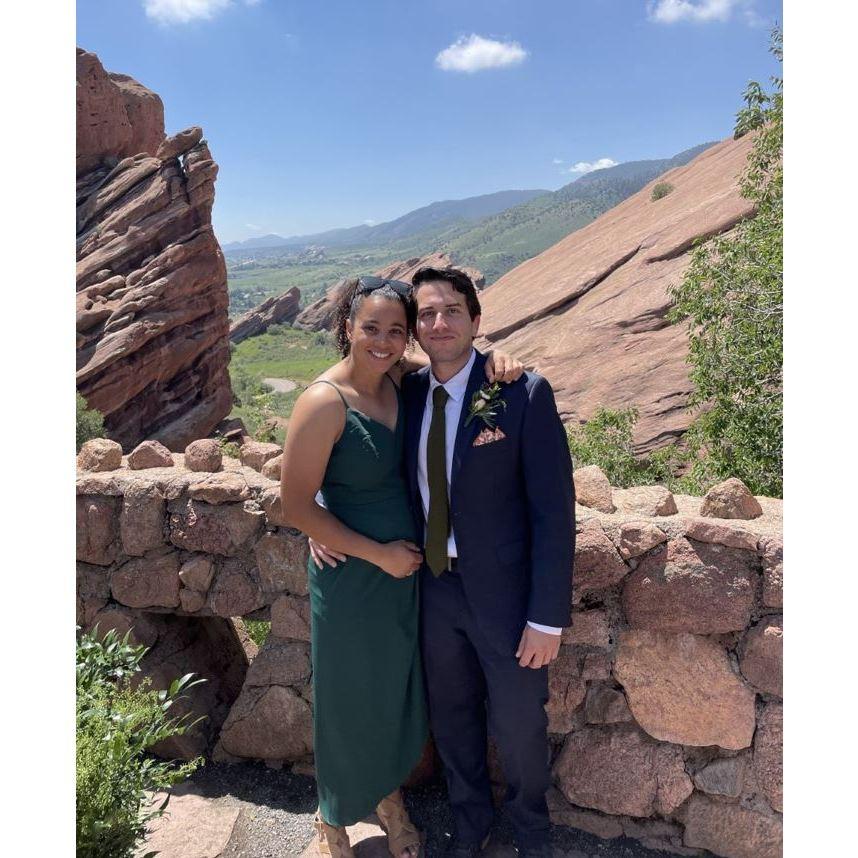 Celebrating Eddie and Mo and Red Rocks