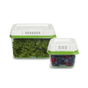 Rubbermaid FreshWorks Produce Saver Food Storage Containers, Set of 2