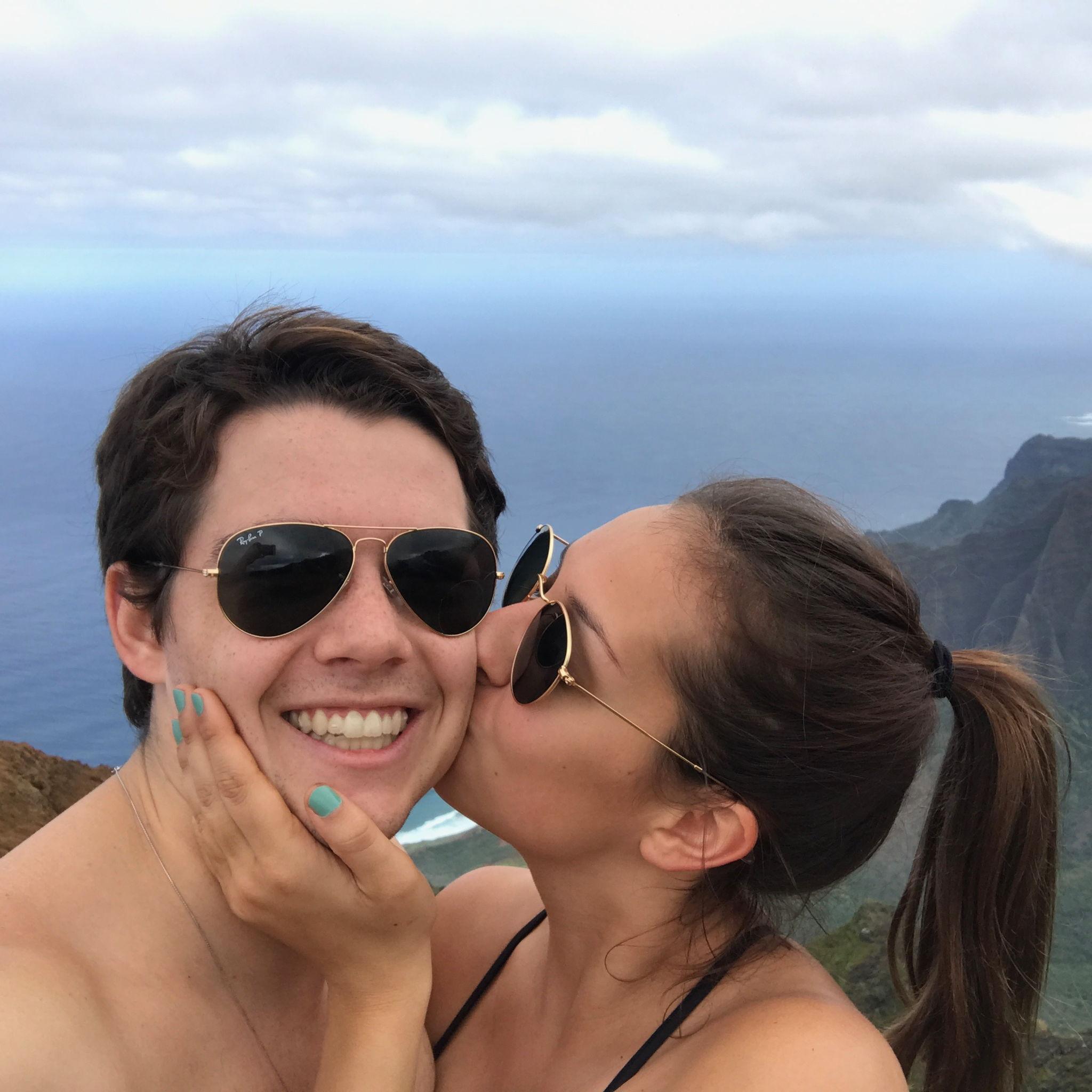 They decided to both live and work in Los Angeles that summer and got to experience the city as a couple. From living in Persian Square to frequenting the beach every weekend, it was a magical time.