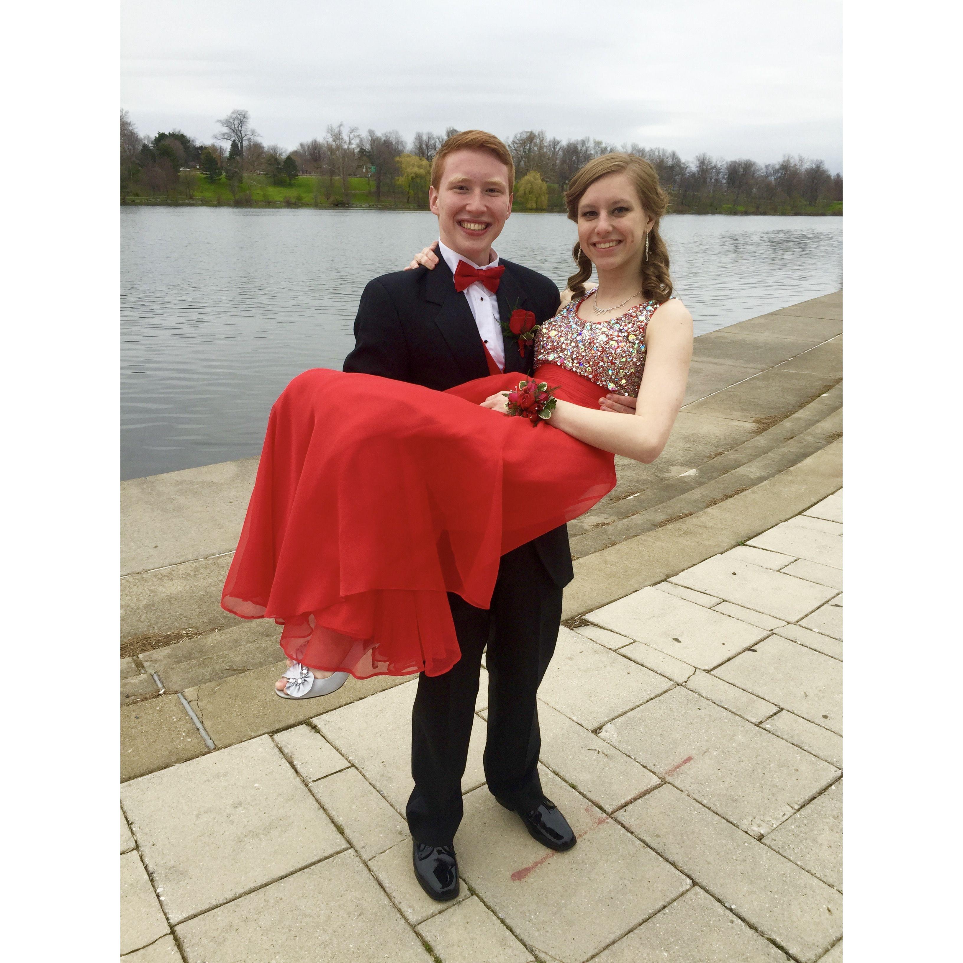 Sydney's senior prom in 2016!