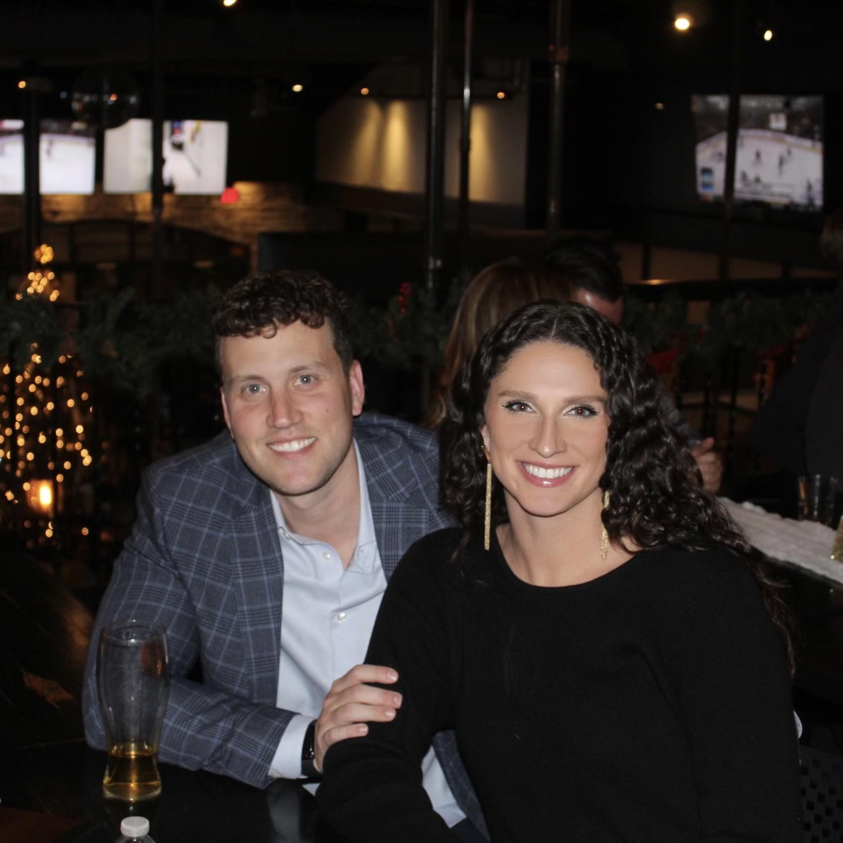 Celebrating friends.
