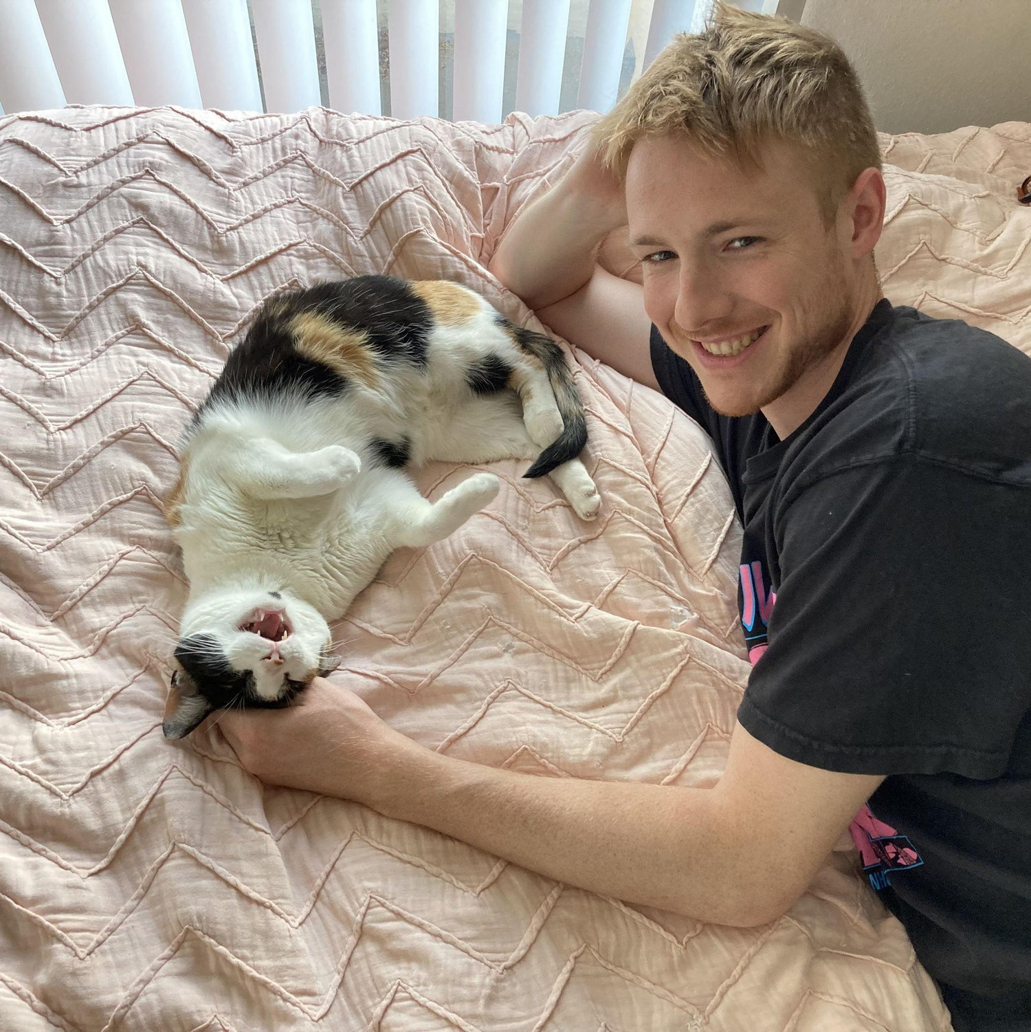 Kimchi fell in love with her Dad right away
