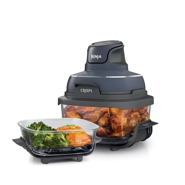 Ninja 4qt Crispi Portable Cooking System Air Fryer Gray - FN101GY