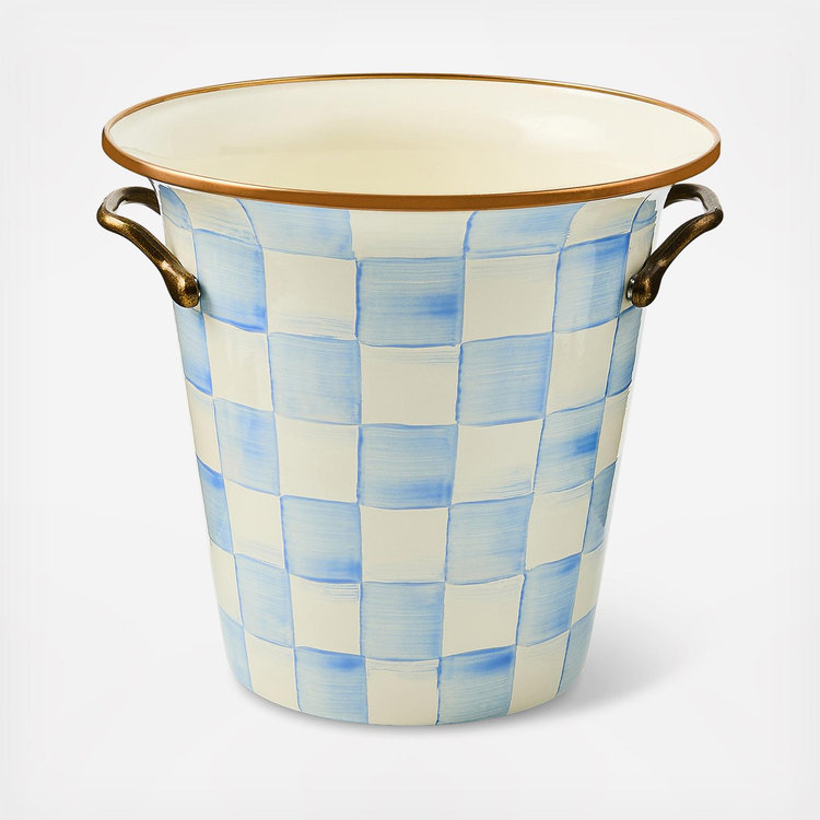 MacKenzie-Childs, Sky Check Wine Cooler | Zola