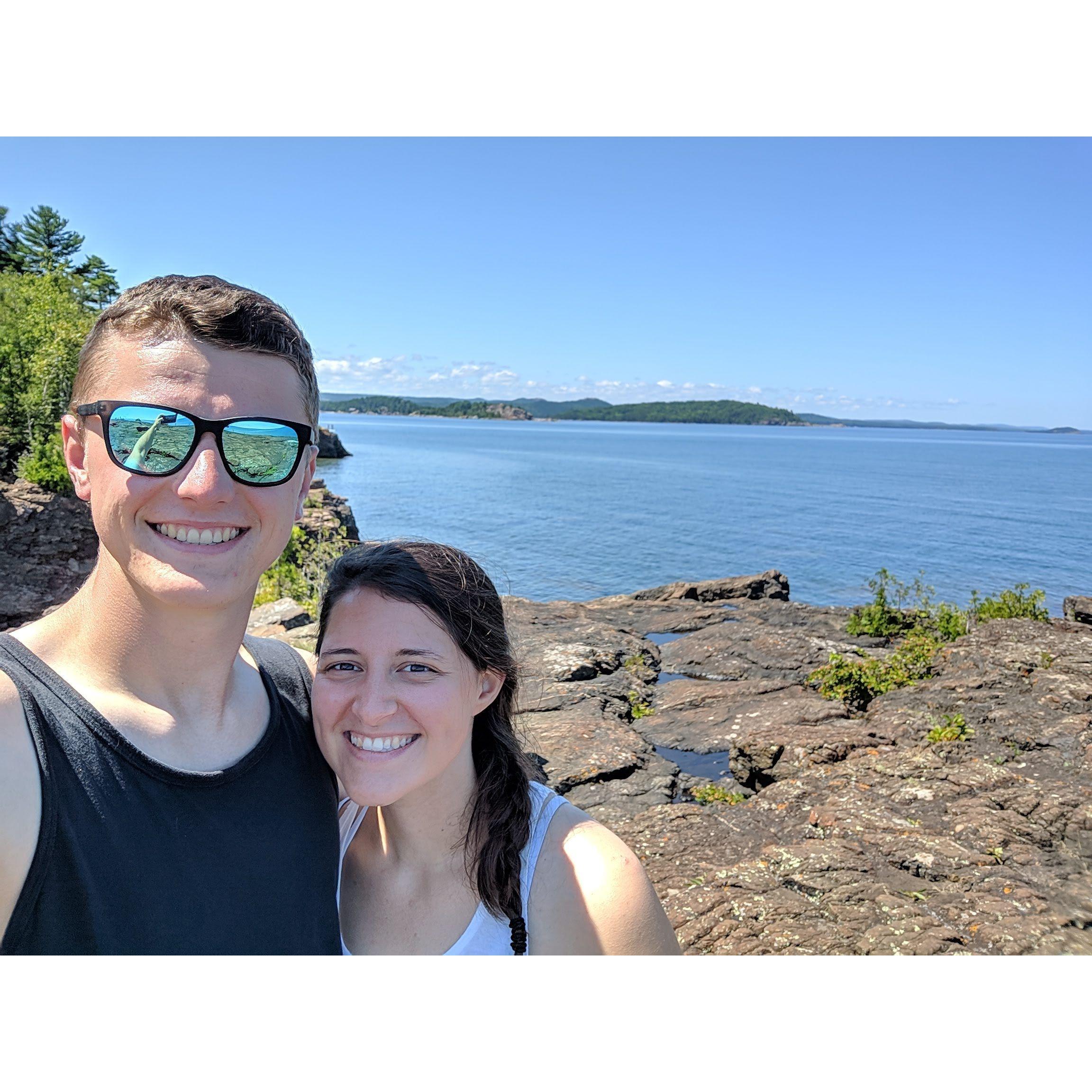 Black Rocks, Marquette, MI - July 2020