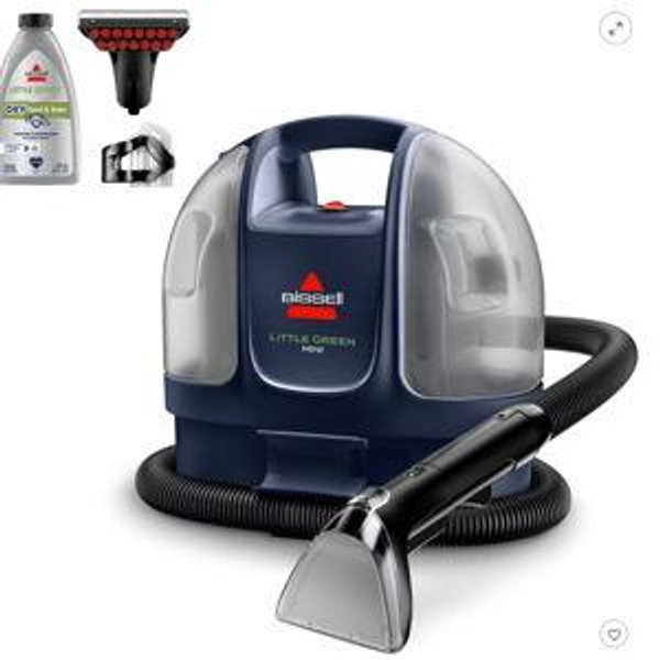 BISSELL Little Green Mini Corded Portable Carpet Cleaner | Color: Dark Blue