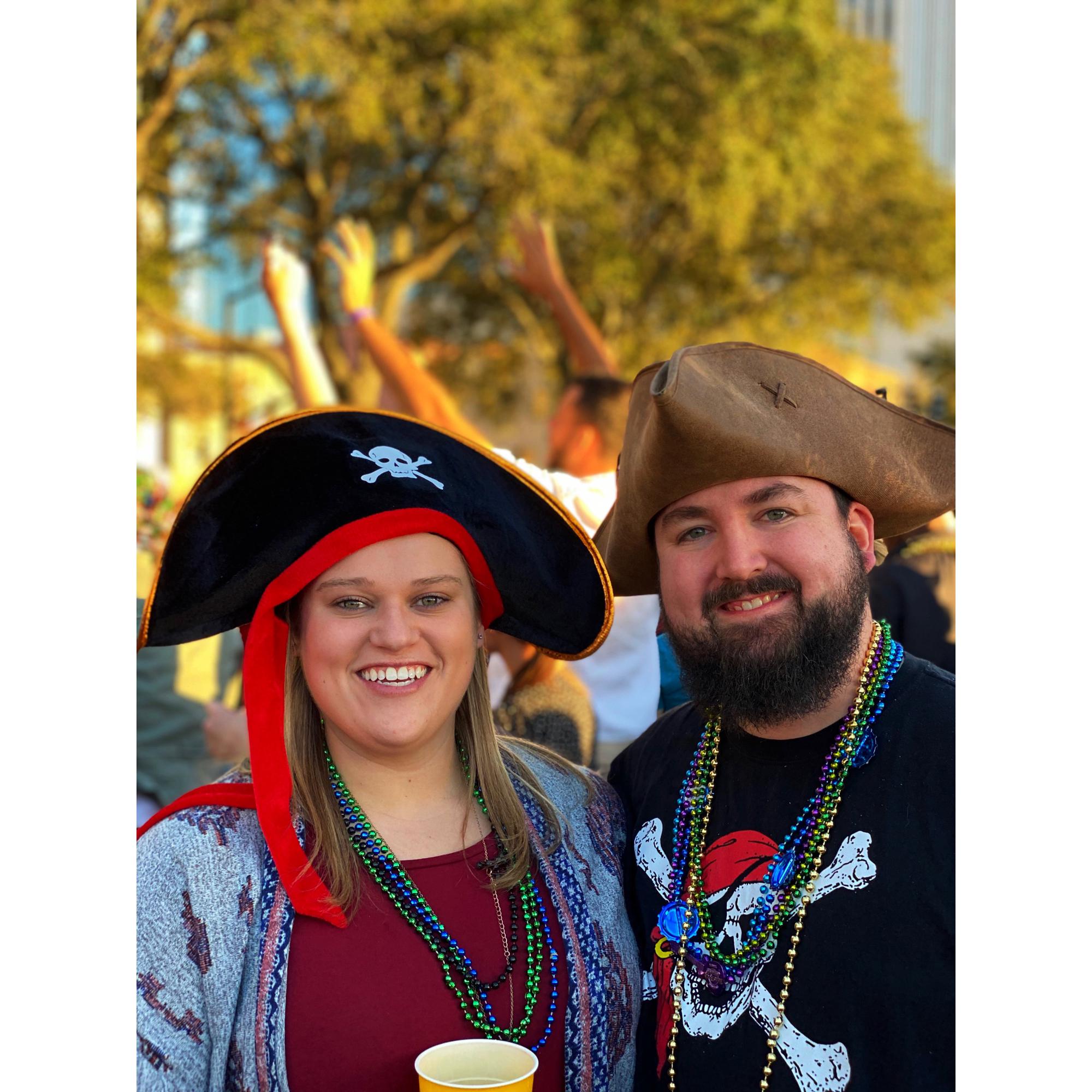 Yearly tradition at Gaspirilla in Tampa, Fl
