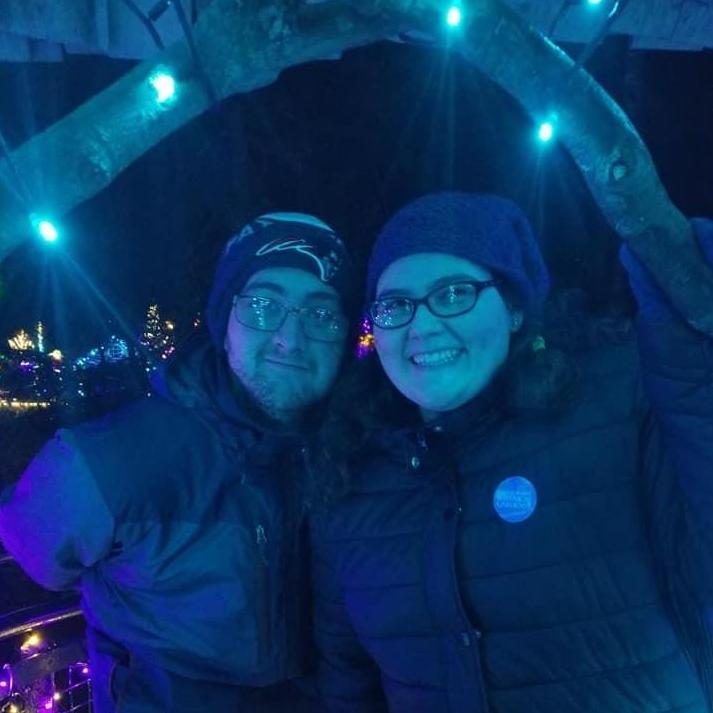 "You are the glow that lights up my life."  
Botanical Gardens Aglow 2019