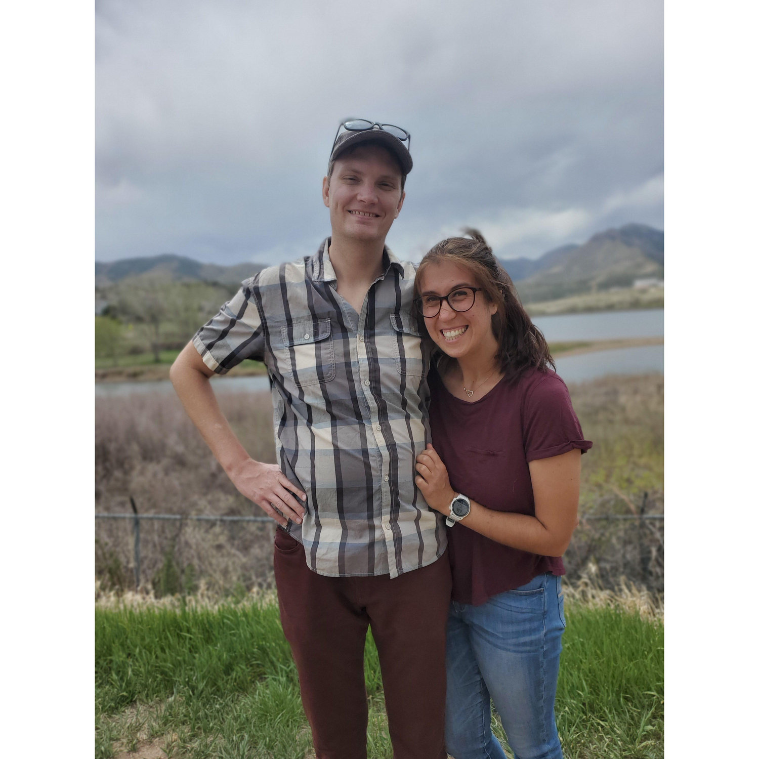 Enjoying the High Line Canal in CO, May 2022.