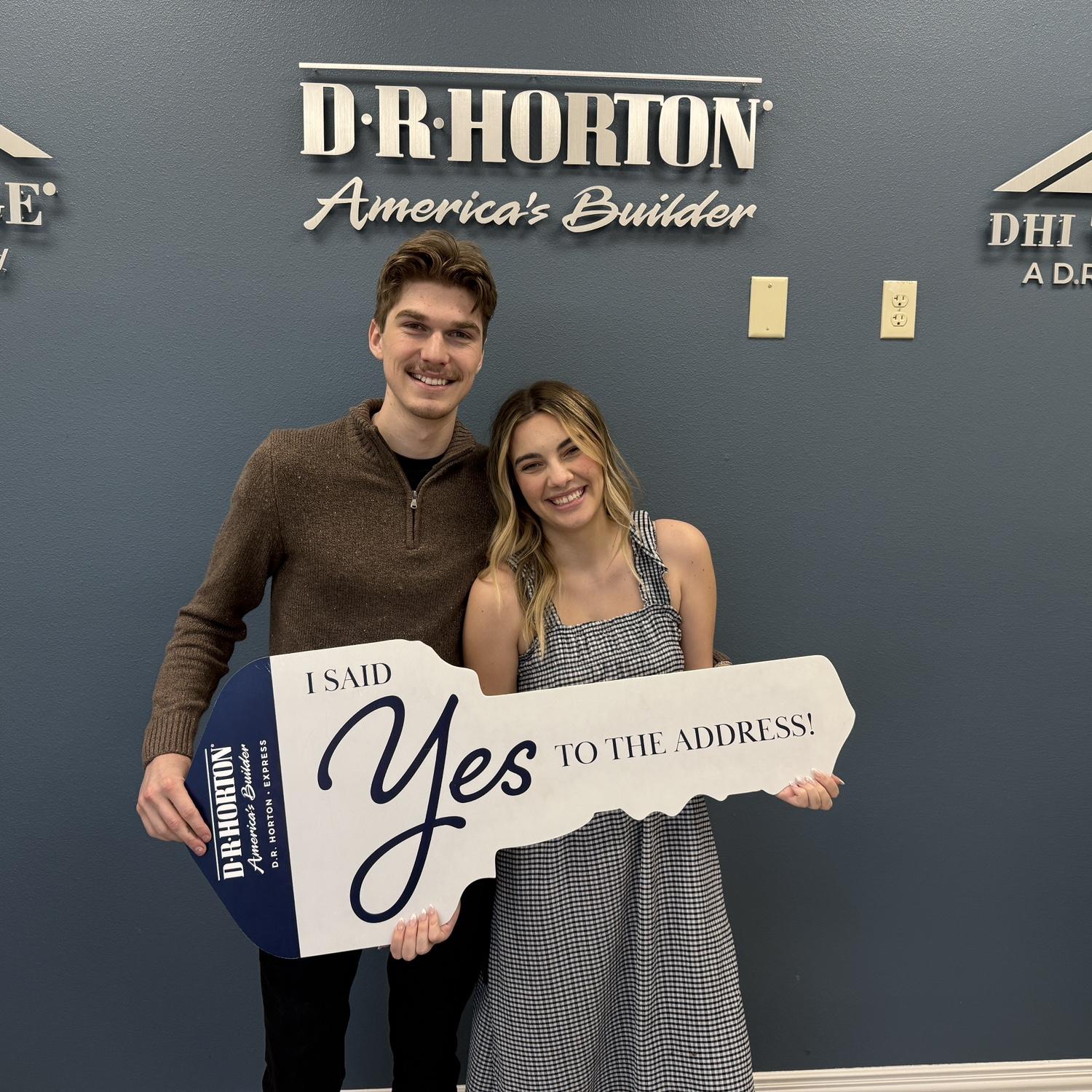 The day we closed on our first home and signed all of our papers—officially homeowners on March 24th, 2026!