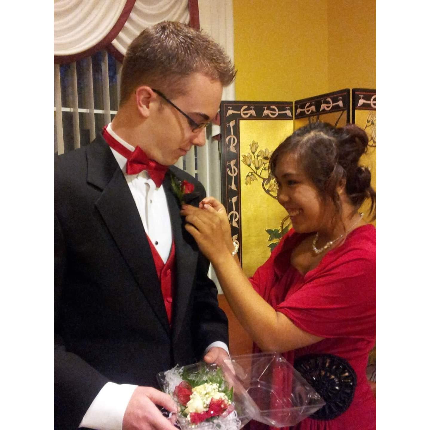 First Homecoming. October 2012.