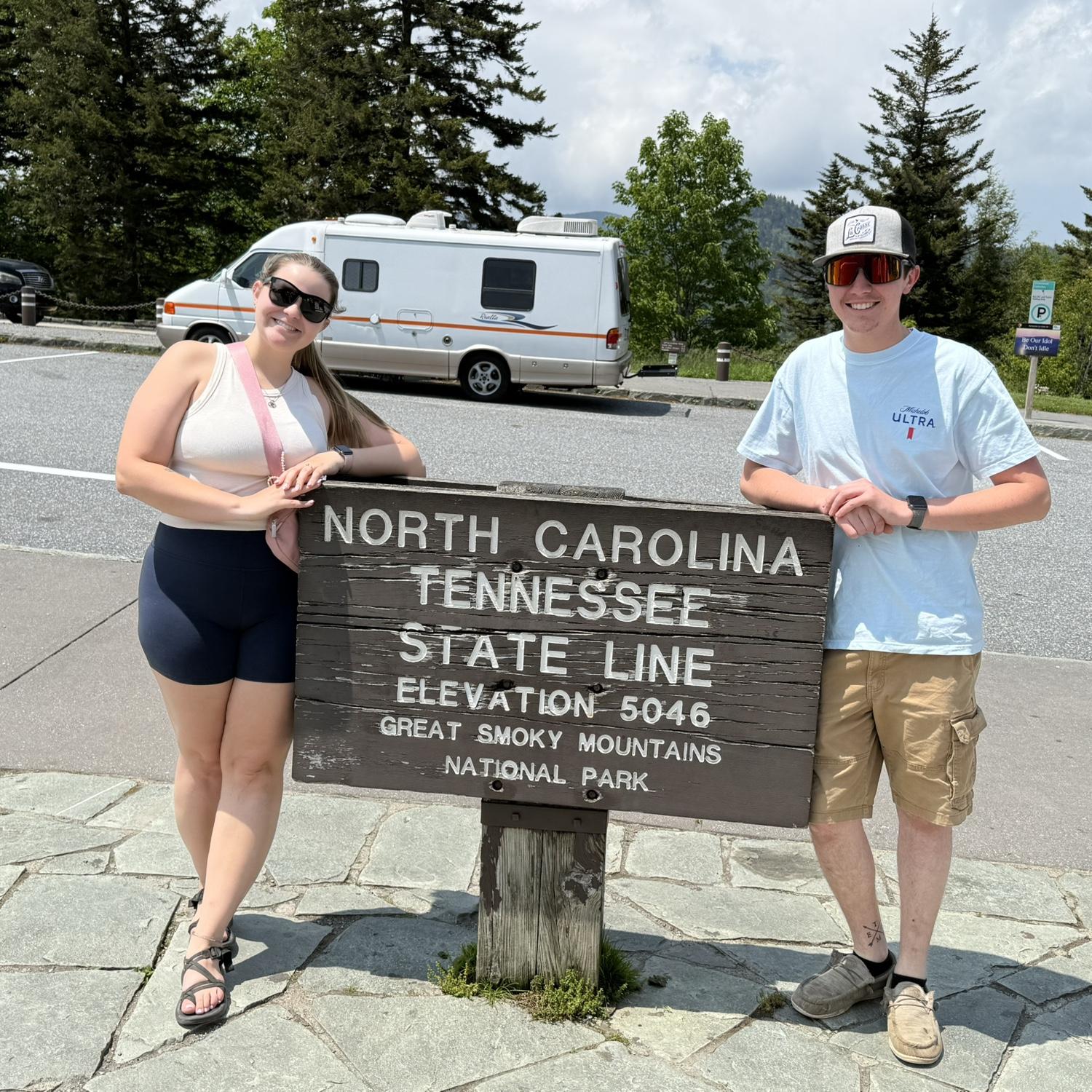 We cross off a lot of states together