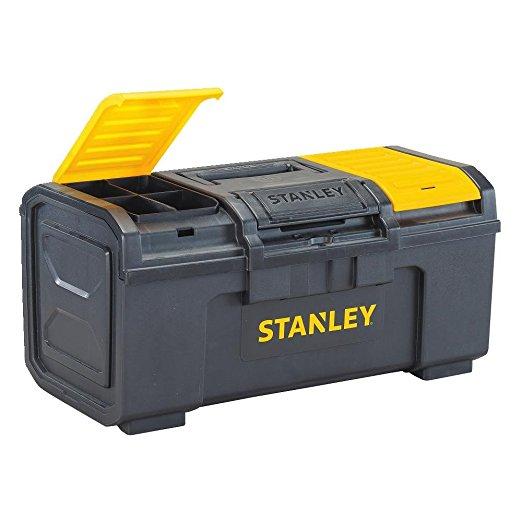 Stanley STST19410 One-Latch Toolbox, 19-Inch, Black
