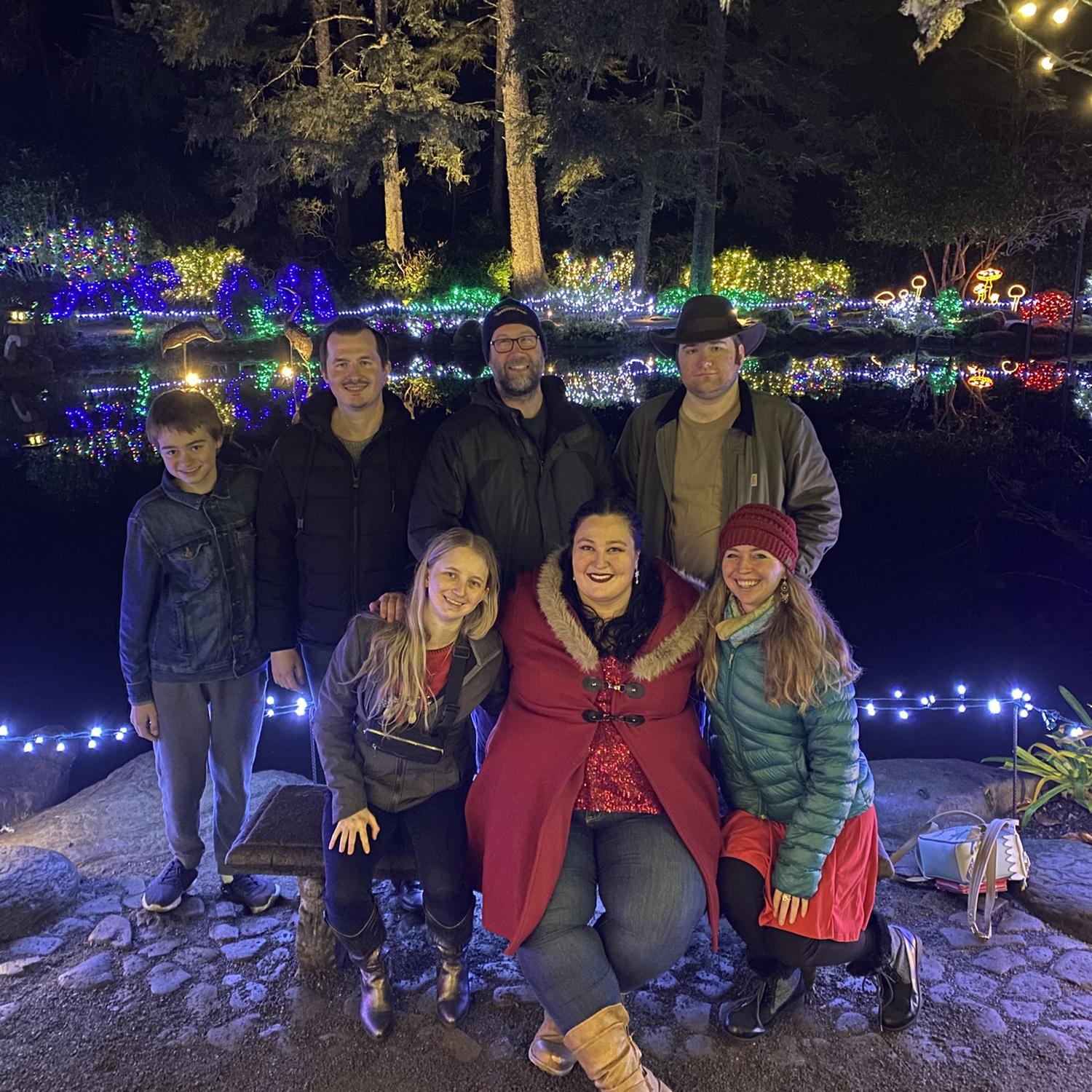 Shore Acres lights