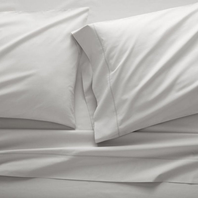 White Percale Sheet Set King