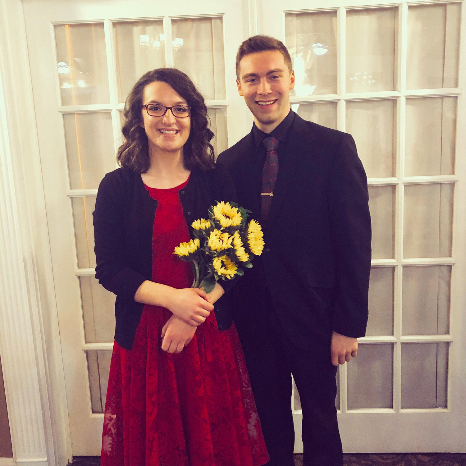 The night we officially started dating. NEBC Valentines Banquet. February 8, 2019.