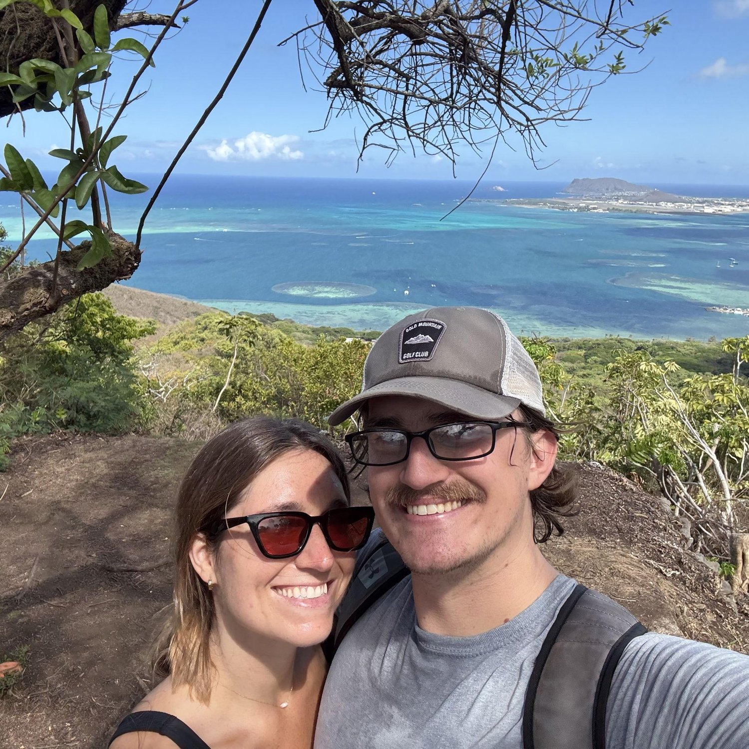 First hike together in HI, September 2025